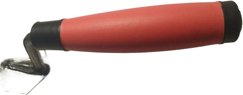 LSGZJZY Masonry steel Margin Trowel, 8 x 2 Inches, High-Hardness Steel Blade, Ergonomic Rubber Handle - Image 4